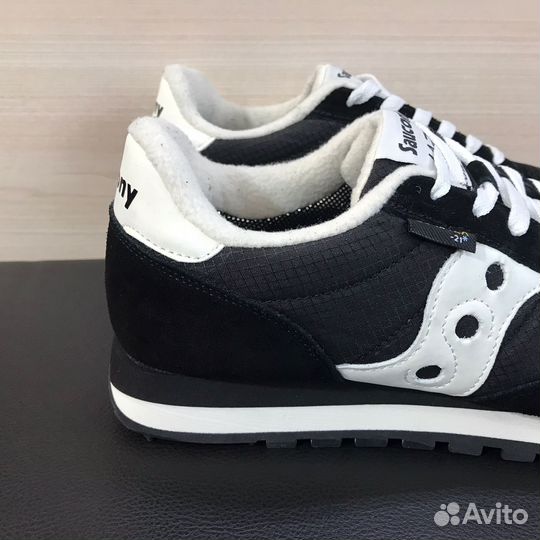 Кроссовки Saucony Jazz зимние мужские черные