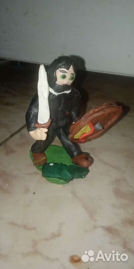 Фигурки из пластилина