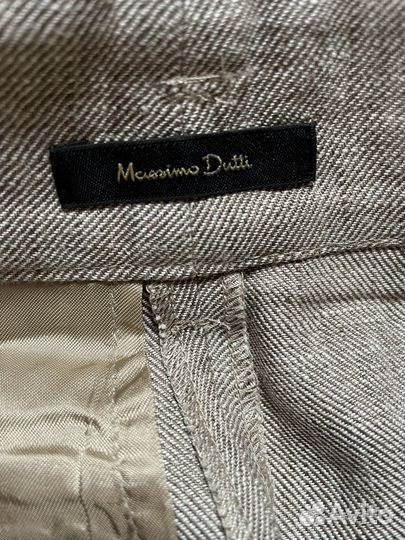 Massimo dutti шорты новые лен xs