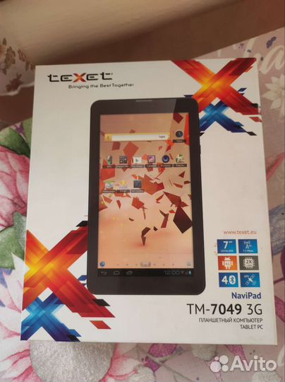 Планшет teXet