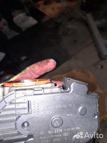 Заслонка дроссельная Mercedes ML W166 3.0 CDI