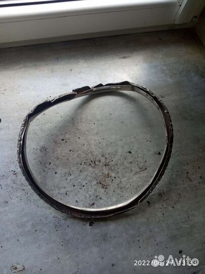 Рамка для фото серебро Кенигсберга диаметр 30 см