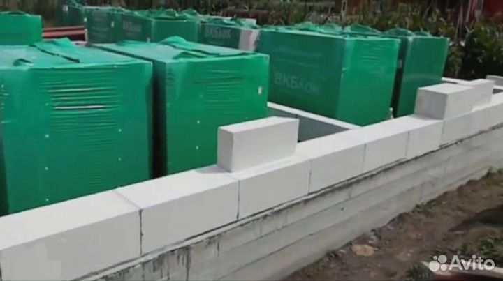 Газоблоки от произоводителя. Объём