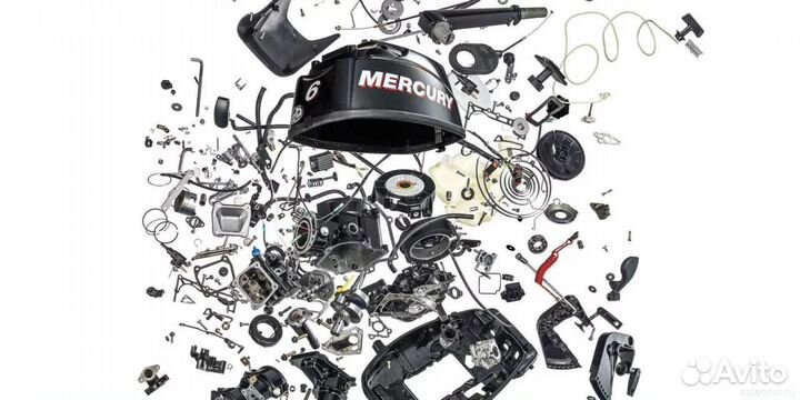 Разборка подвесных лодочных моторов