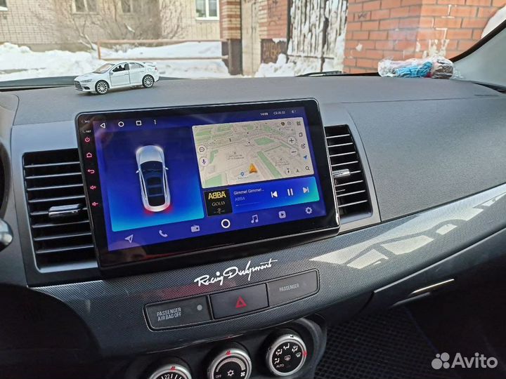 Магнитола Mitsubishi Lancer X 10 Android IPS DSP