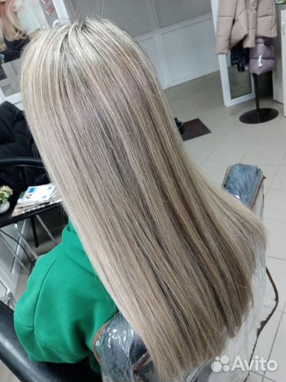 Окрашивание волос, сложное окрашивание волос