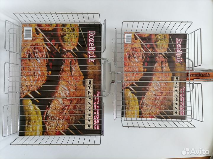 Решетка гриль для мангала барбекю новая