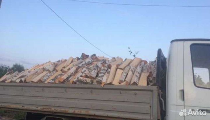 Дрова березовые колотые