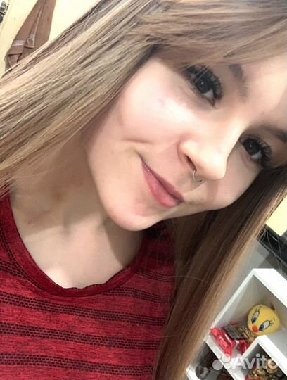 Парик блонд длинный