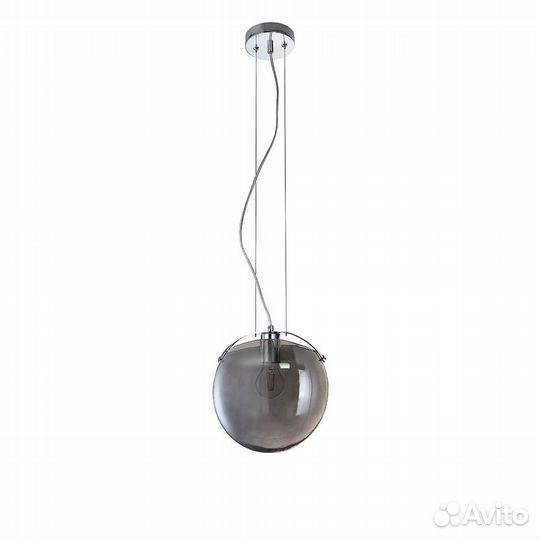 Люстра металл и стекло модерн