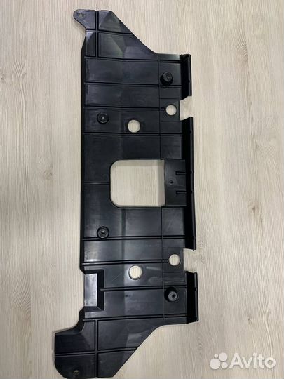 Передняя пластиковая защита Hyundai Accent Акцент