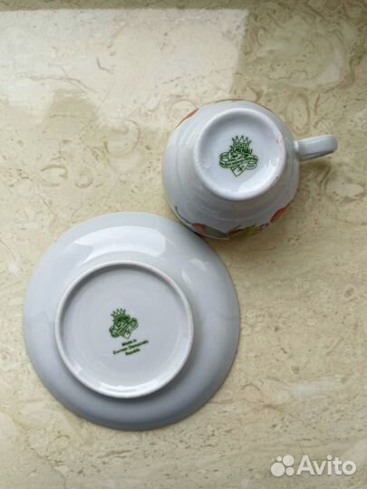 Фарфоровый кофейный сервиз