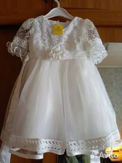 Платье для девочки 92