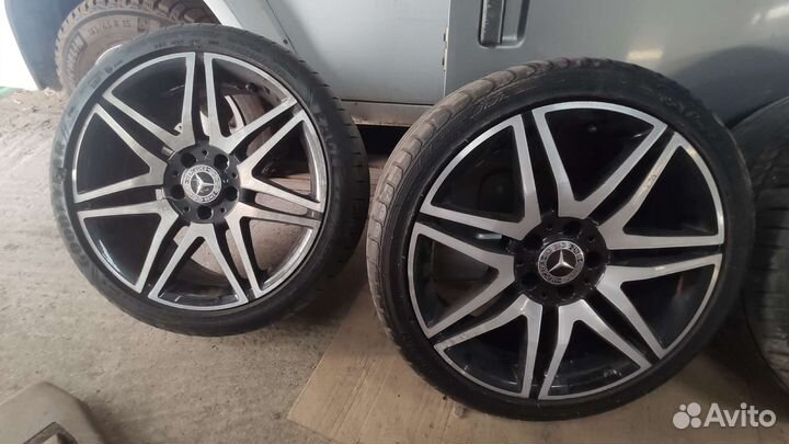 Колеса R18 AMG Mercedes лето разноширы