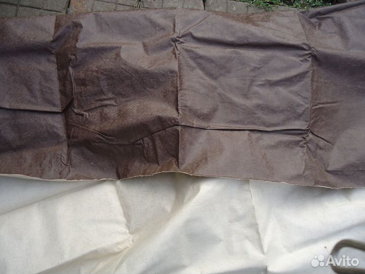 Нитроискожа (дермантин). Цвет коричневый. Новая