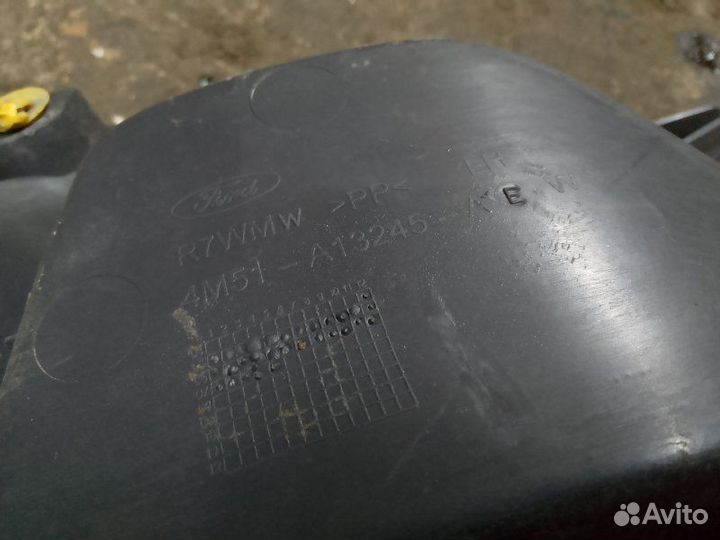 Накладка на порог салона задняя левая Ford Focus 2