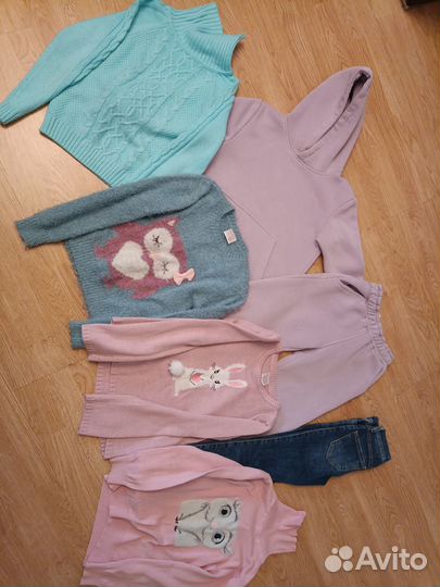 Одежда пакетом для девочки 128