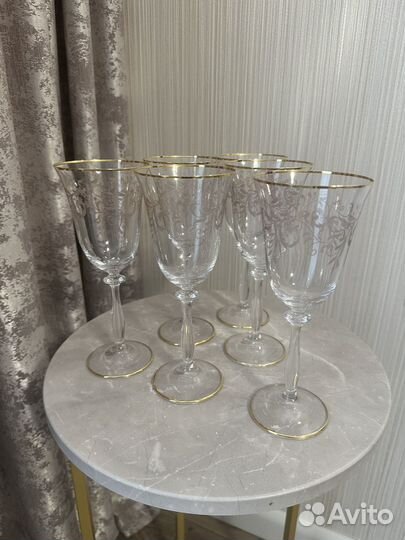 Фужеры бокалы богемия