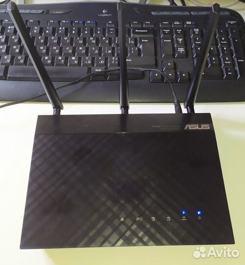 Wifi роутер asus RT N18U + 4g LTE модем Мегафон M1