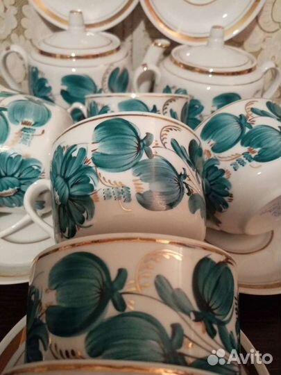 СССР Сервиз чайный на 6 персон