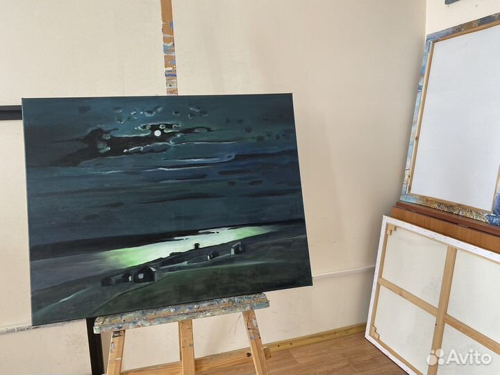 Картина маслом Архип Куинджи 70х90 в наличии