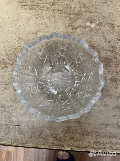 Хрустальная ваза