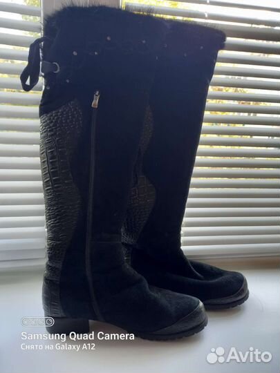 Сапоги ботфорты