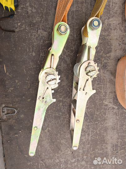 Ремни для стяжки груза 10т