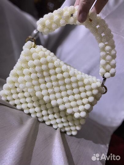 Сумка из бусин ручной работы