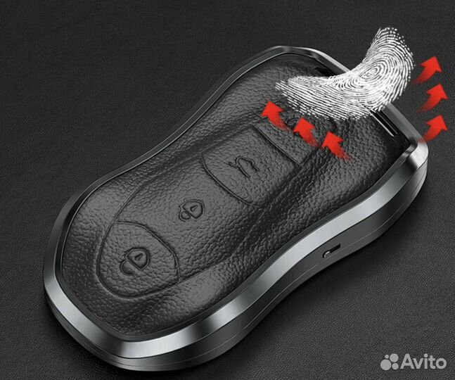 Чехол для ключа автомобиля Geely Atlas Pro, Tugella / Джили Атлас Про, Тугелла blue metall