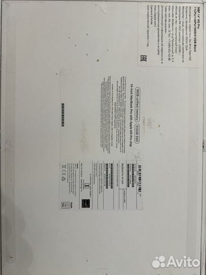 Apple macbook pro 14 m3 18 512