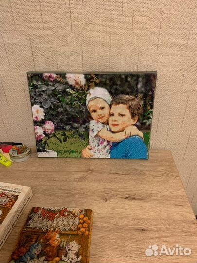 Алмазная мозаика по фото - производство