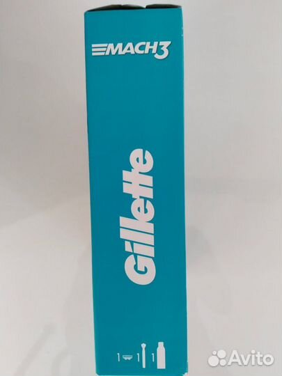 Набор для бритья Gillette Mach3 и пена для бритья