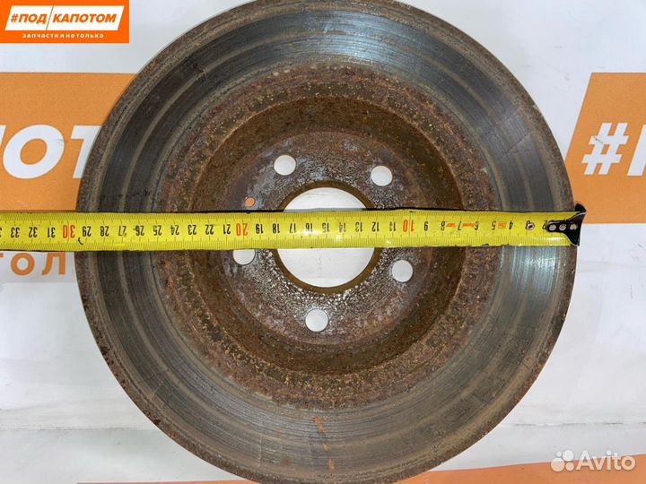 Диск тормозной задний Audi A4 B8/8K 2010