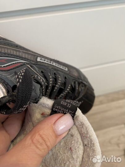 Коньки вратарские 32 размер