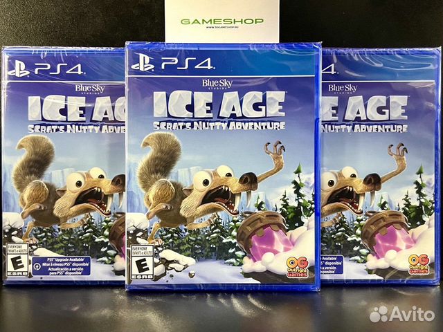 Ice Age Scrat's Nutty Adventure приключение Скрэта