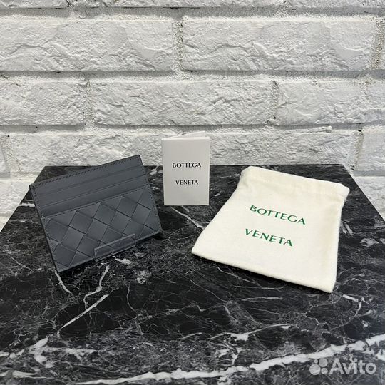 Кожаный футляр для кредитных карт Bottega Veneta