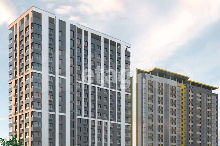 1-к. квартира, 38,7 м², 12/19 эт.