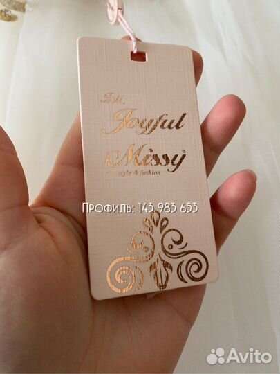 Нарядное белое платье для девочки 92 см