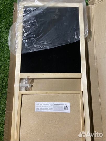 Доска-мольберт двусторонняя Пифагор