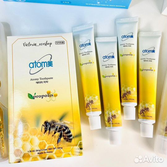 Зубная паста (4 шт) Атоми из Кореи