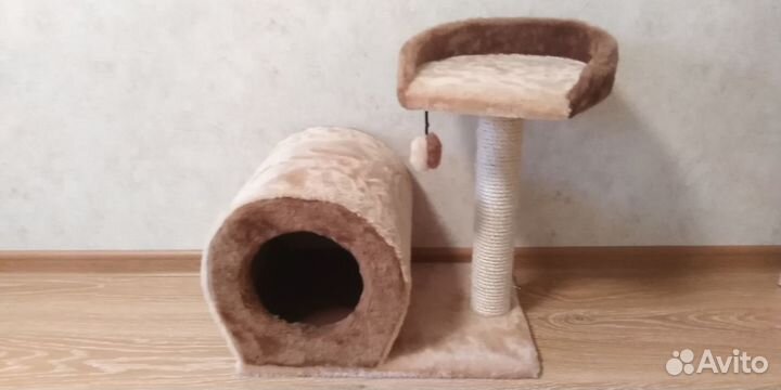 Домик для кота с когтеточкой