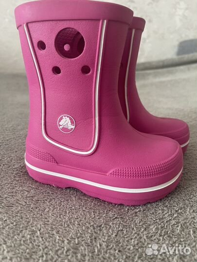 Резиновые сапоги crocs с 6/7