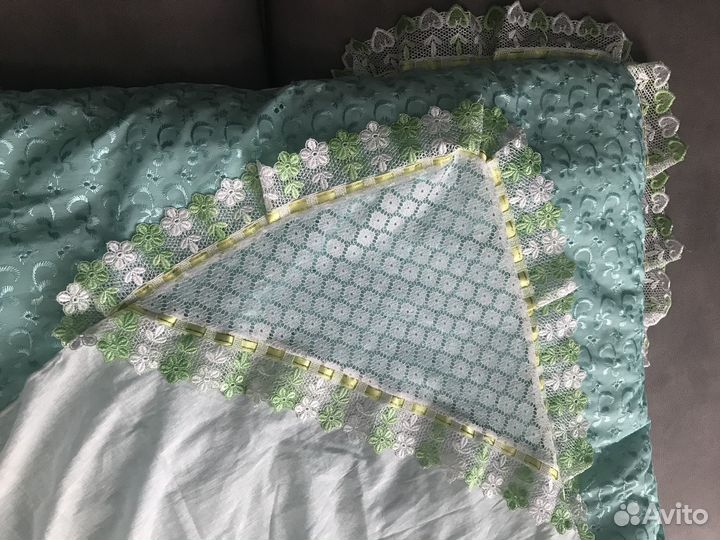 Конверт- одеяло на выписку зимний