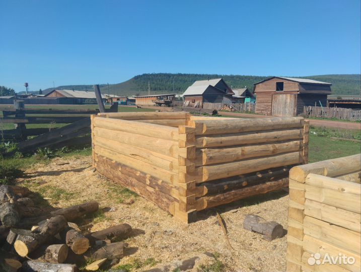 Сруб бани 3х4