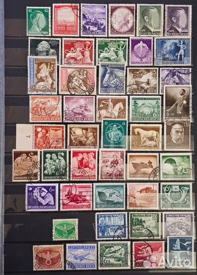 Коллекция гашёных марок Германии 1933-1945