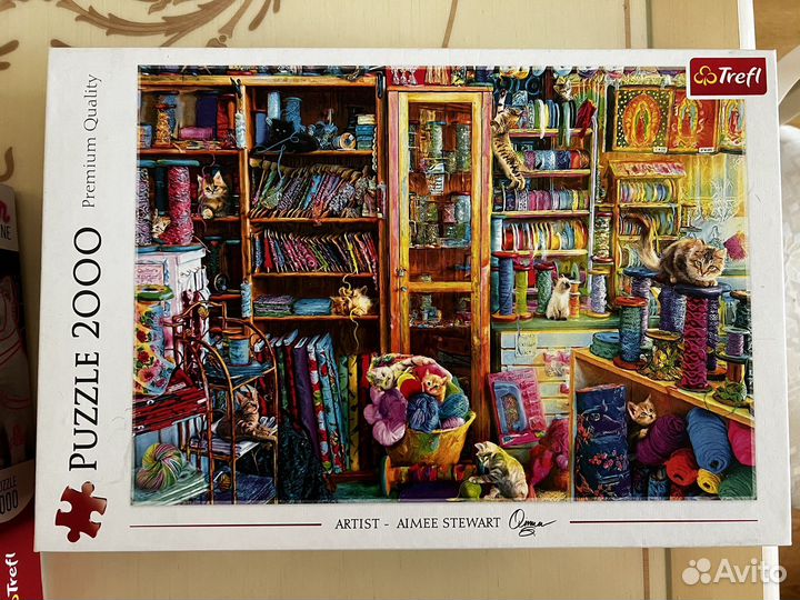 Пазлы trefl и educa 1000-2000 деталей