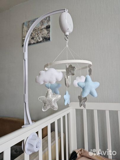 Мобиль,музыкальный блок, кронштейн