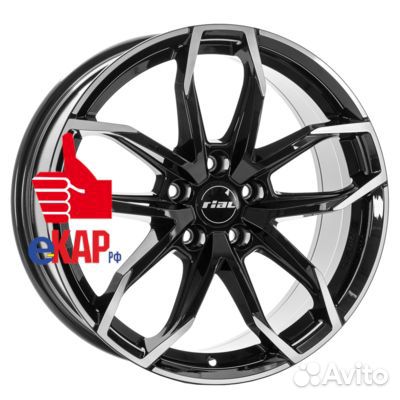 Rial 7,5x17/5x114,3 ET45 D70,1 Lucca Diamant blac