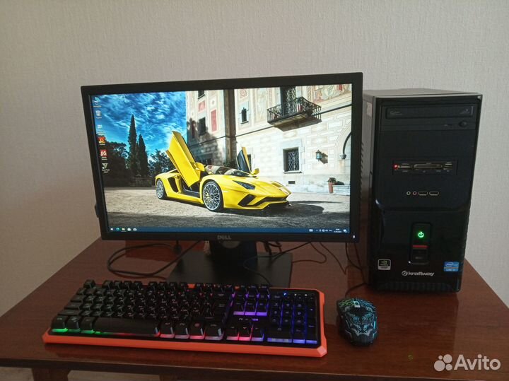 Игровой комп. Intel Core i5,16Gb,RX478, 22”